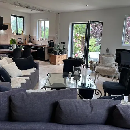 Maison Normande Renovee 15mn Deauville Holiday home Manneville-la-Pipard