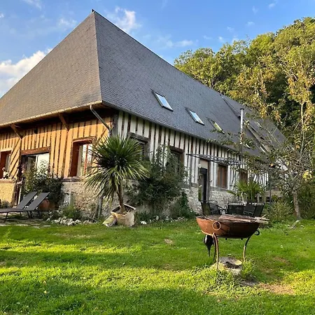 Maison Normande Renovee 15mn Deauville Holiday home Manneville-la-Pipard